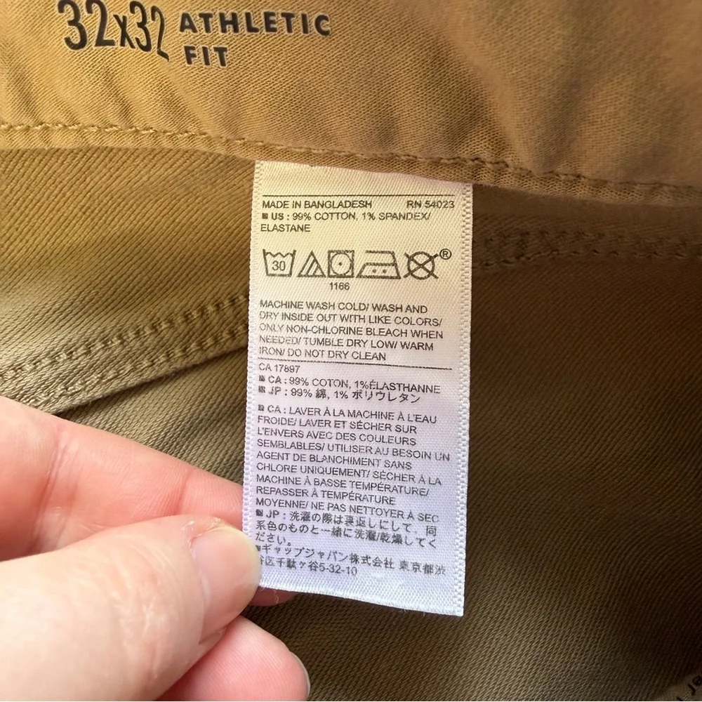 Banana Republic travel Jean 32x32 athletic fit‎ tan men’s
